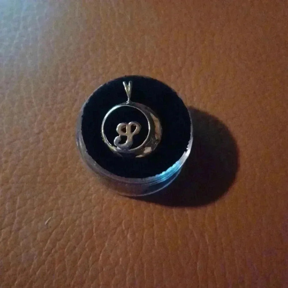 🌹Gold plated letter pendant "P" - Picture 3 of 6